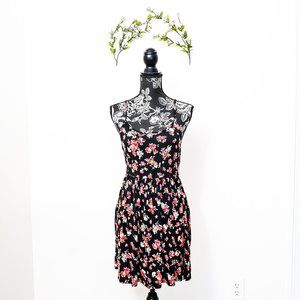 Black Floral Dress